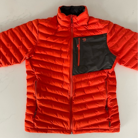 Mountain Hardwear Other - Mountain Hardwear Stretchdown™ Jacket • Orange and Black